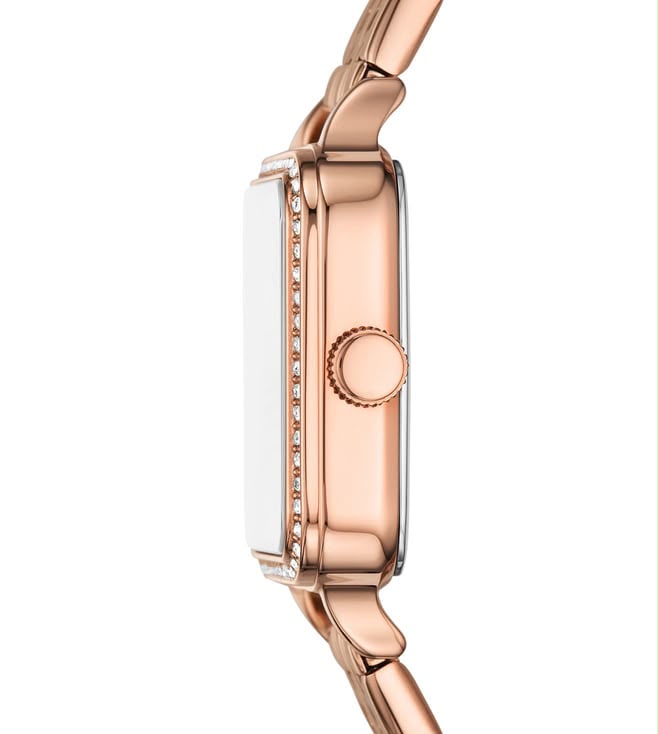 Fossil Colleen Three-Hand Rose Gold-Tone Stainless Steel Watch