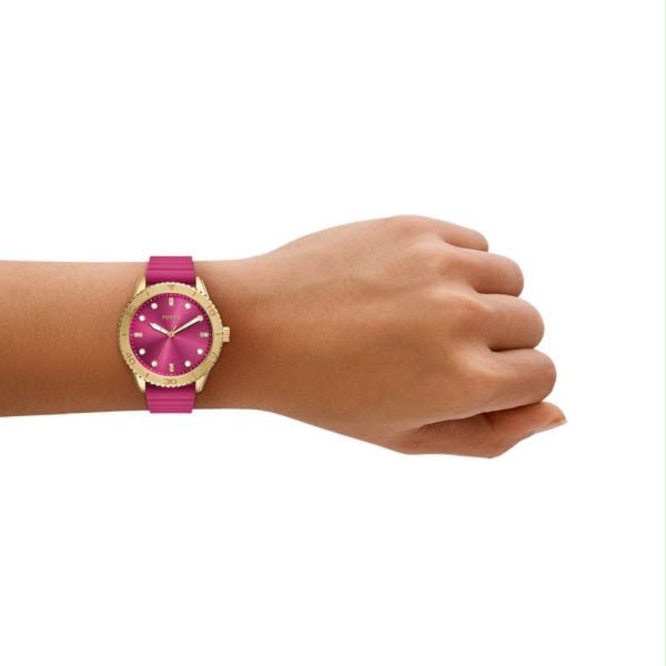 Fossil Dayle Three-Hand, Gold-Tone Stainless Steel Watch