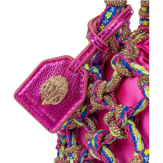 Small Macrame Crystal Bag
