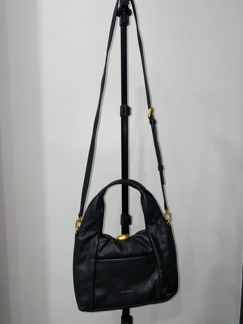 Organza Suede Crossbody Bag