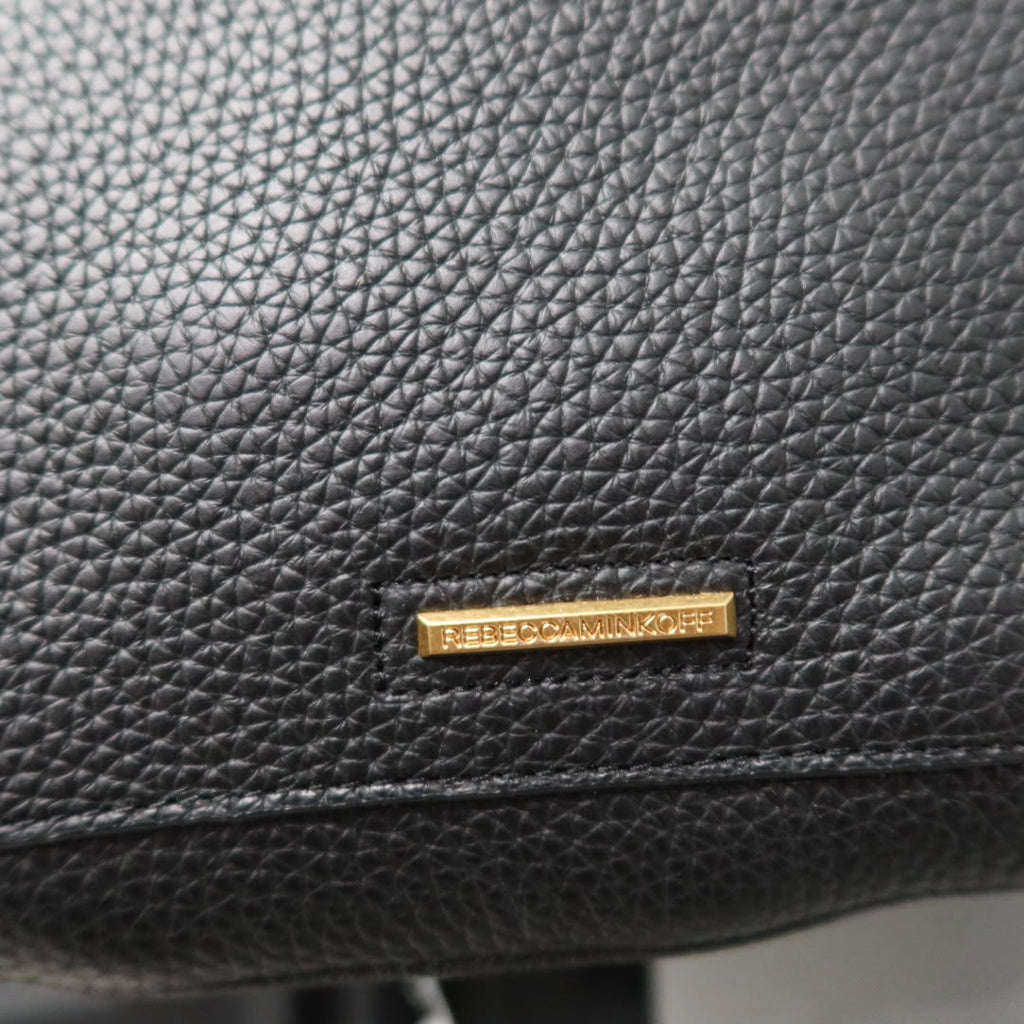 REBECCA MINKOFF Slim Darren Stud & Tiger's Eye Embellished Hobo Bag