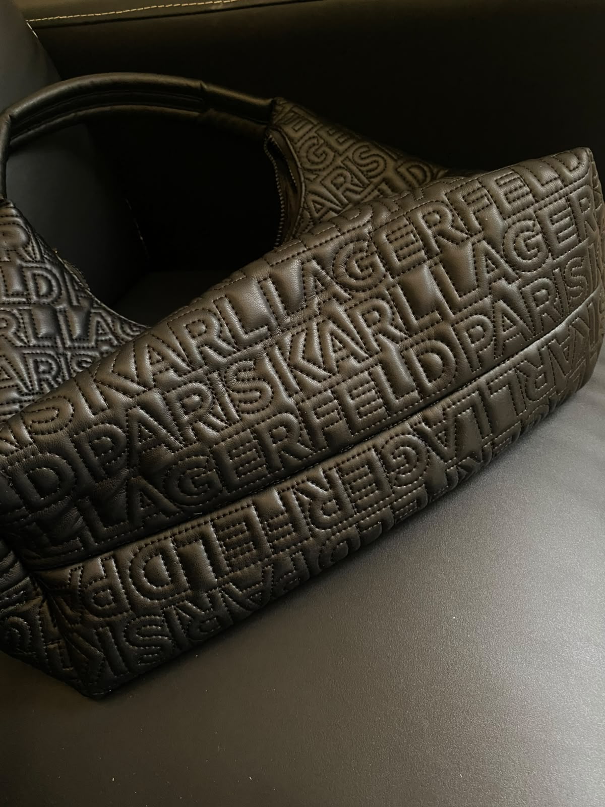 KARL LAGERFELD PARIS Voyage Large Hobo Bag