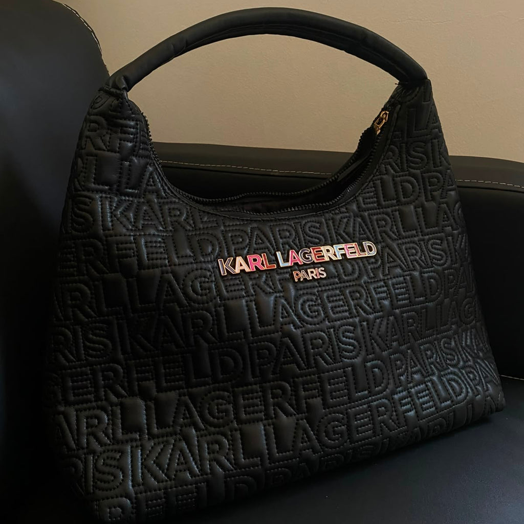 KARL LAGERFELD PARIS Voyage Large Hobo Bag
