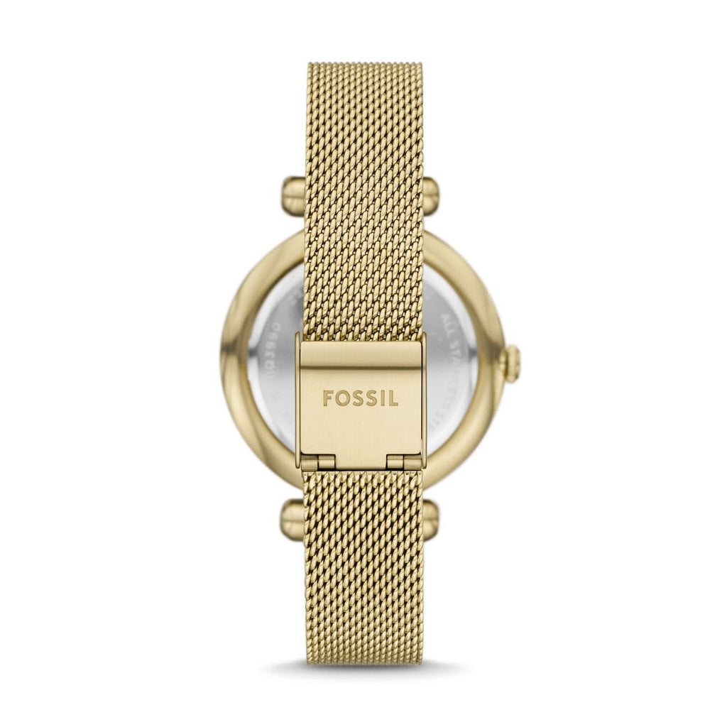 Fossil Tillie Three-Hand Gold-Tone Stainless Steel Watch