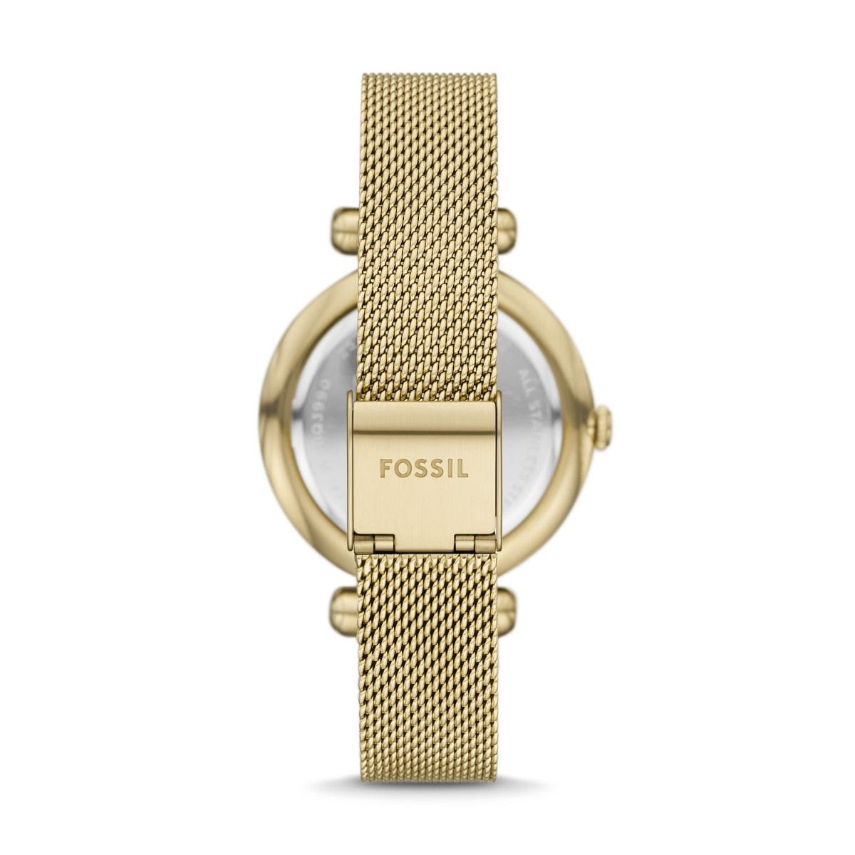 Fossil Tillie Three-Hand Gold-Tone Stainless Steel Watch