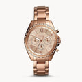 Fossil Modern Courier Chronograph Rose-Gold-Tone Stainless Steel Watch
