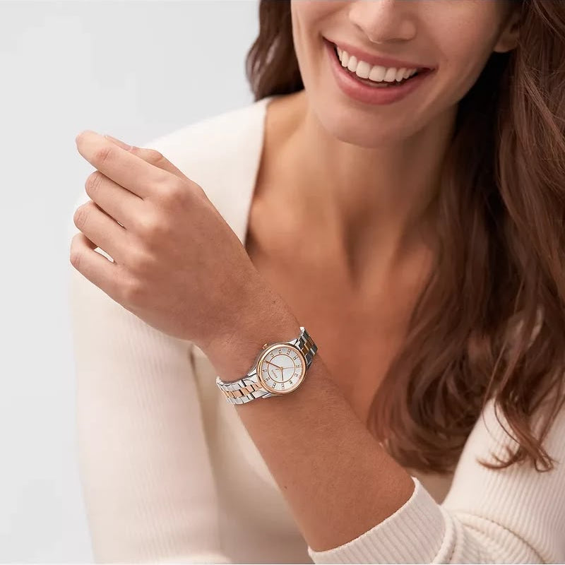 Fossil Modern Sophisticate Three-Hand Two-Tone Stainless Steel Watch
