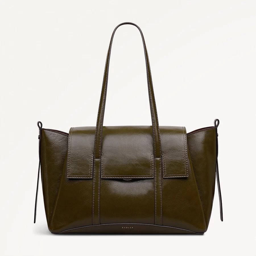 RADLEY The Chancery High Shine Medium Flapover Shoulder Bag