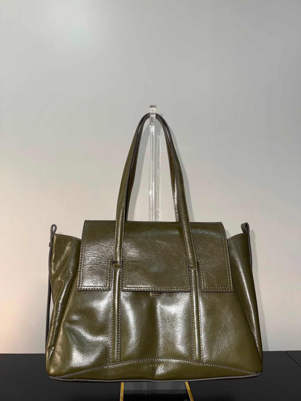 RADLEY The Chancery High Shine Medium Flapover Shoulder Bag