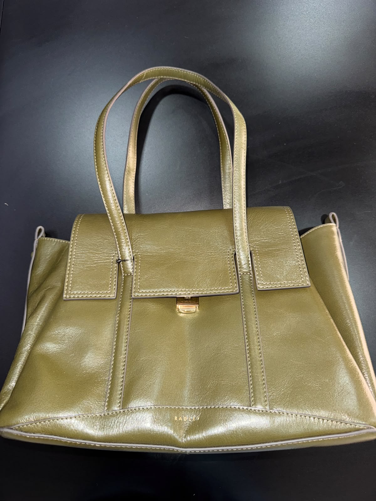 RADLEY The Chancery High Shine Medium Flapover Shoulder Bag