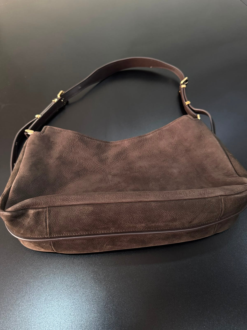 MK Nolita Medium Nobuck Convertible Shoulder Bag