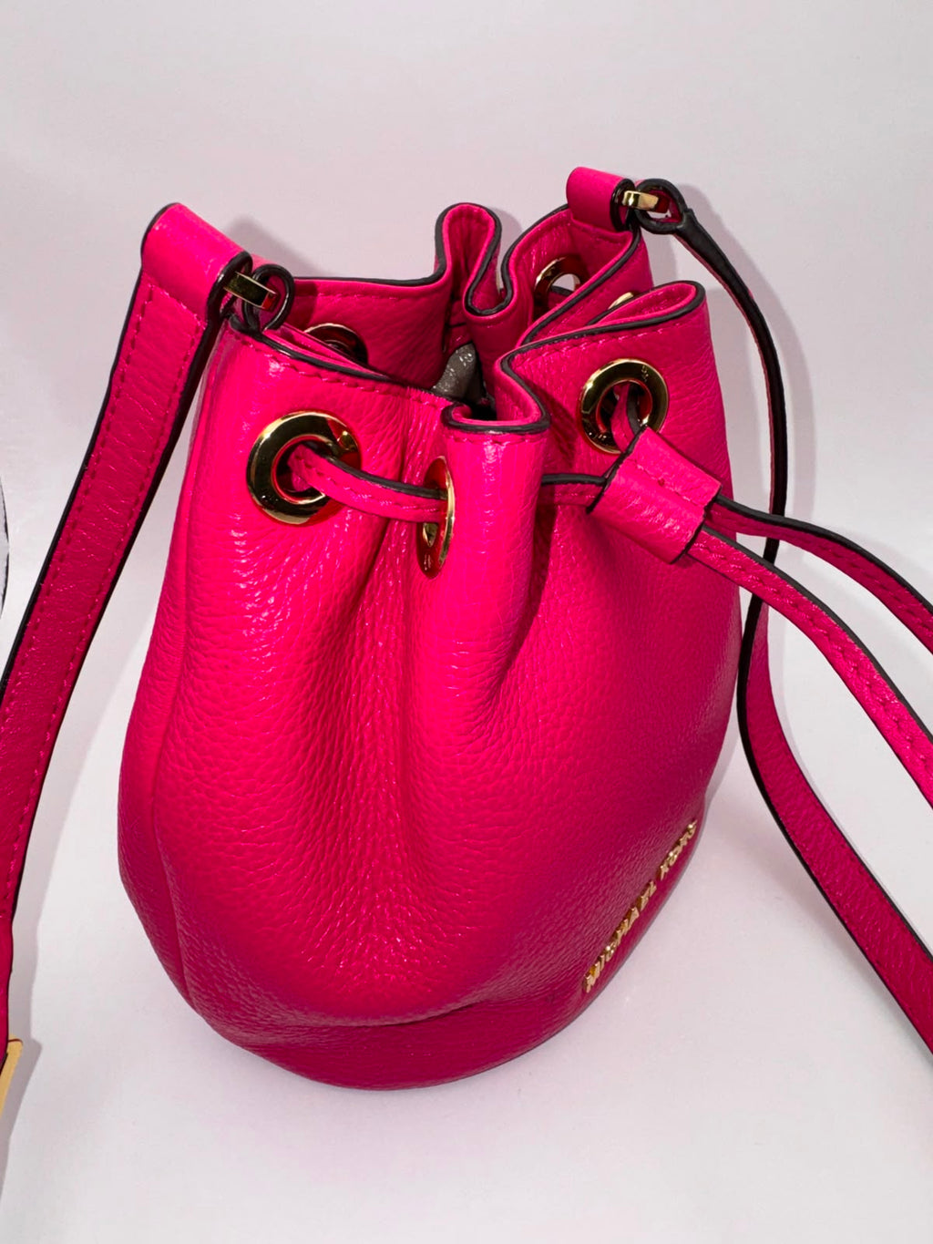 MK Jules Drawstring Bucket Bag