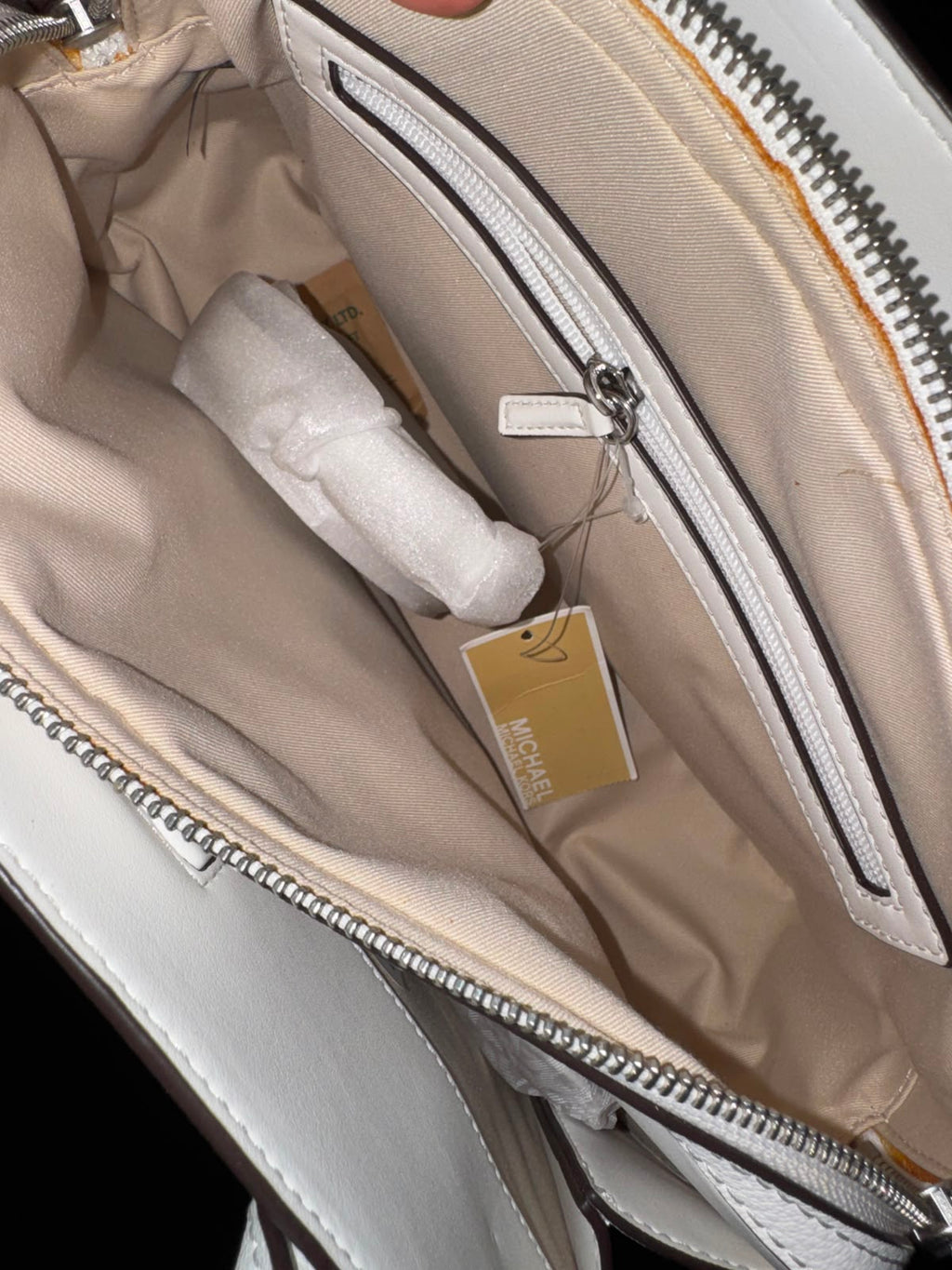 MK Laila Small Signature Logo Satchel