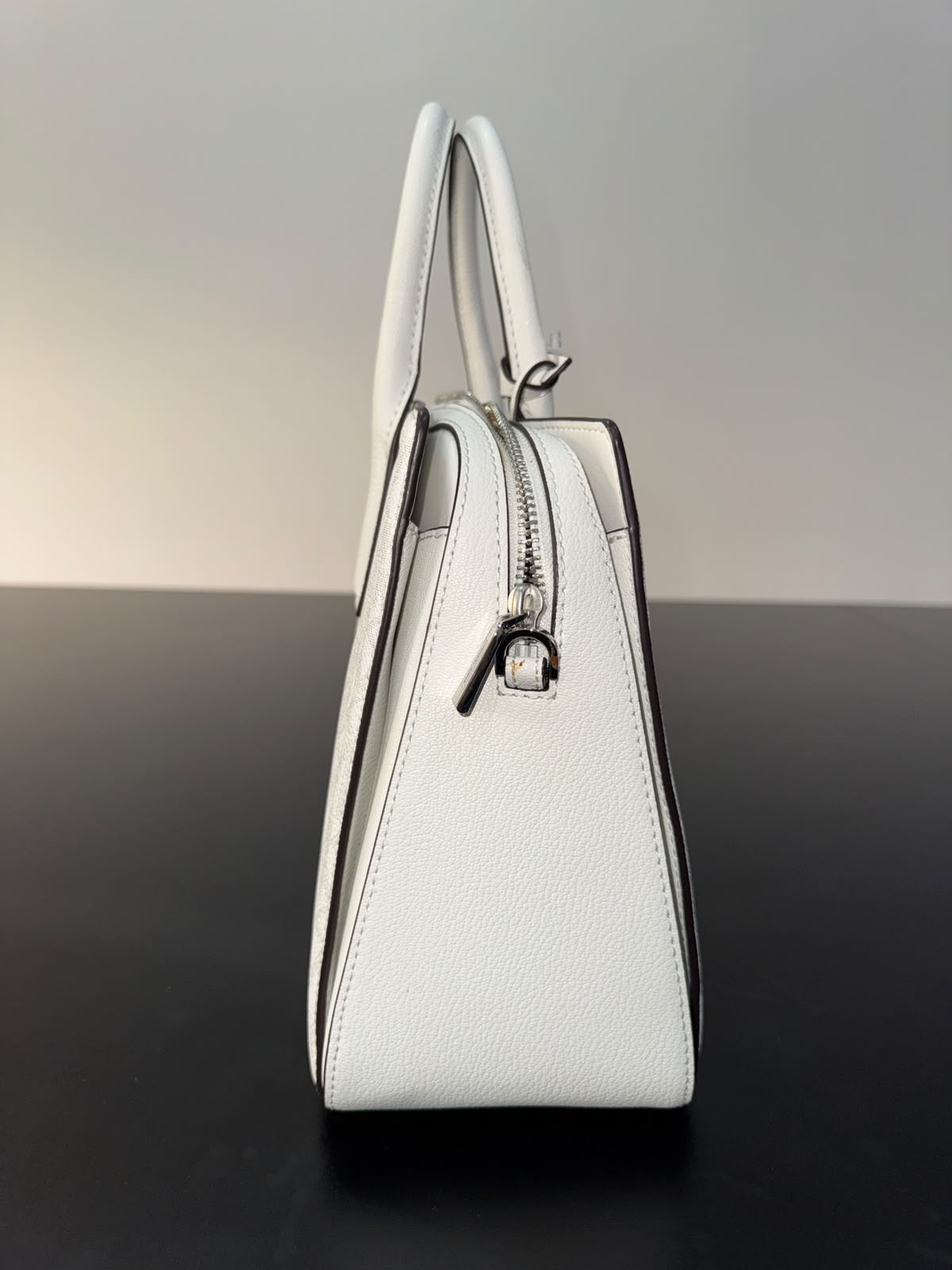 MK Laila Small Signature Logo Satchel