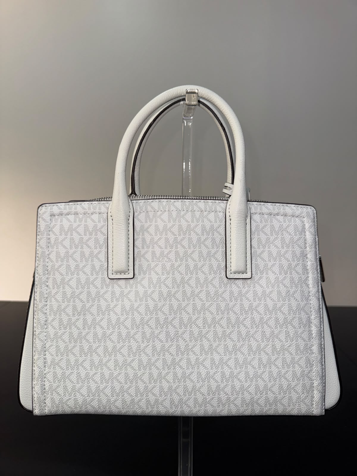 MK Laila Small Signature Logo Satchel