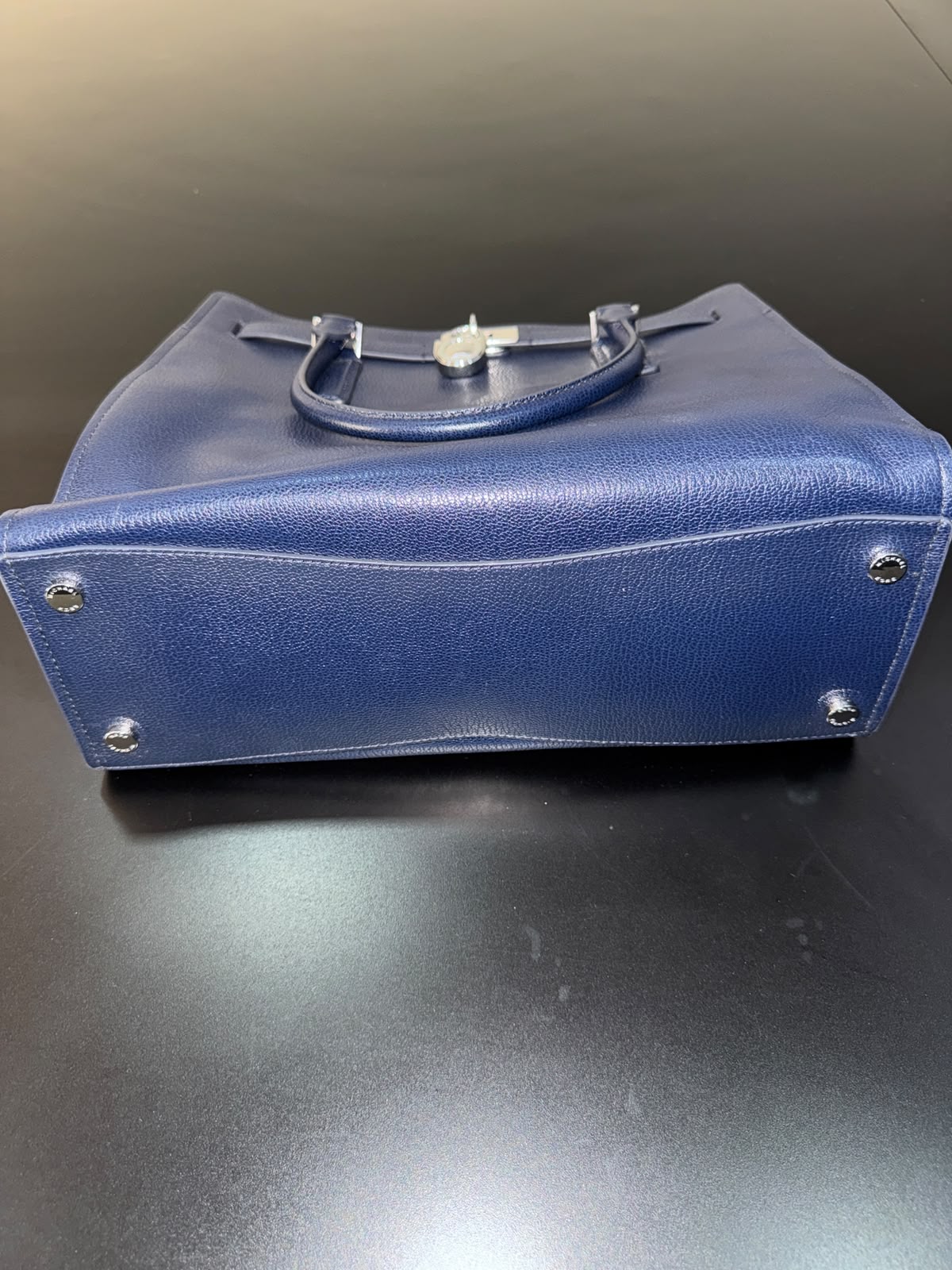 MK Hamilton Moderne Large Leather Satchel Bag