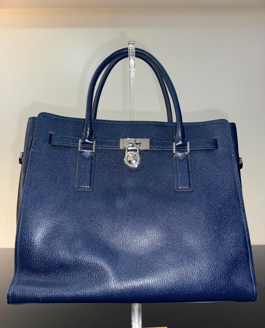 MK Hamilton Moderne Large Leather Satchel Bag