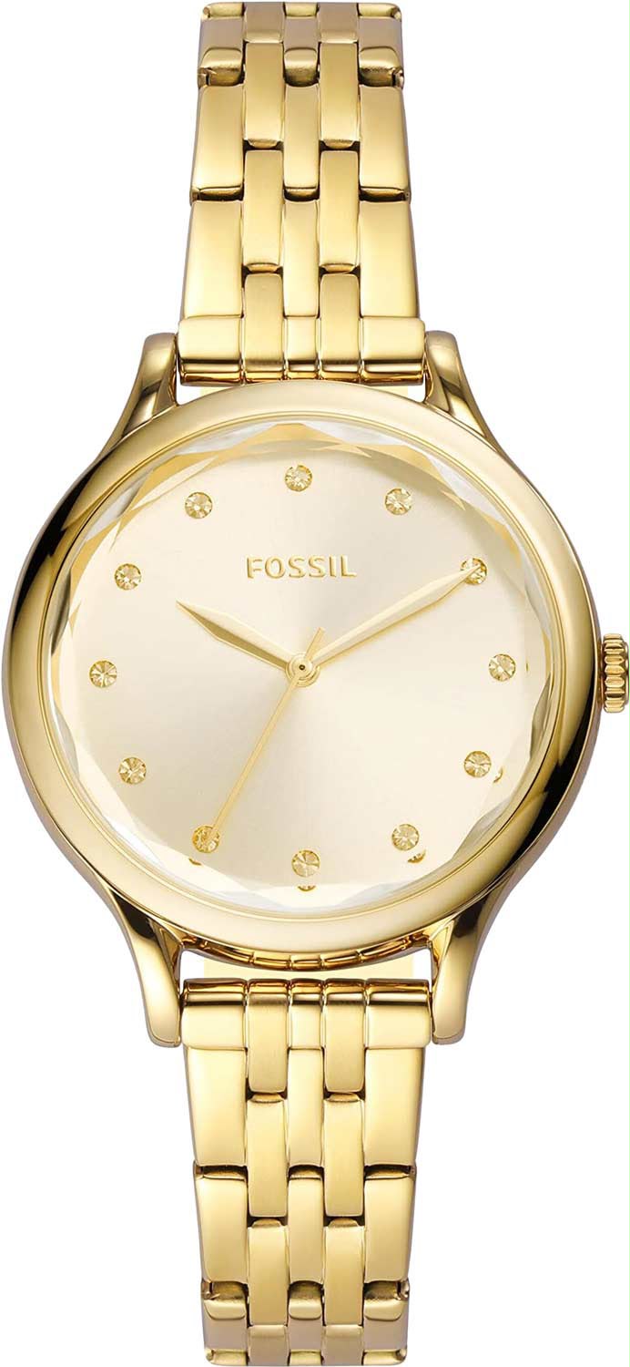 Fossil Laney Three-Hand Gold-Tone Stainless Steel Watch
