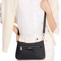 Hudson Small Pebbled Leather Convertible Shoulder Bag