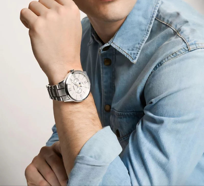 Fossil Flynn Multifunction Stainless Steel Watch