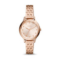 Fossil Laney Three-Hand Rose Gold-Tone Stainless Steel Watch