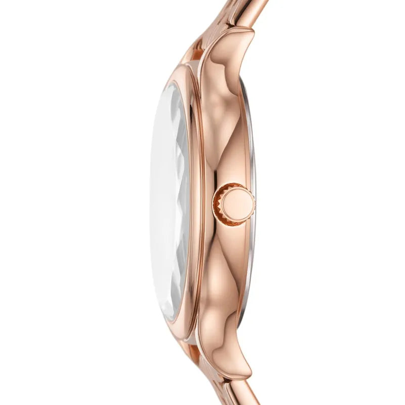 Fossil Laney Three-Hand Rose Gold-Tone Stainless Steel Watch