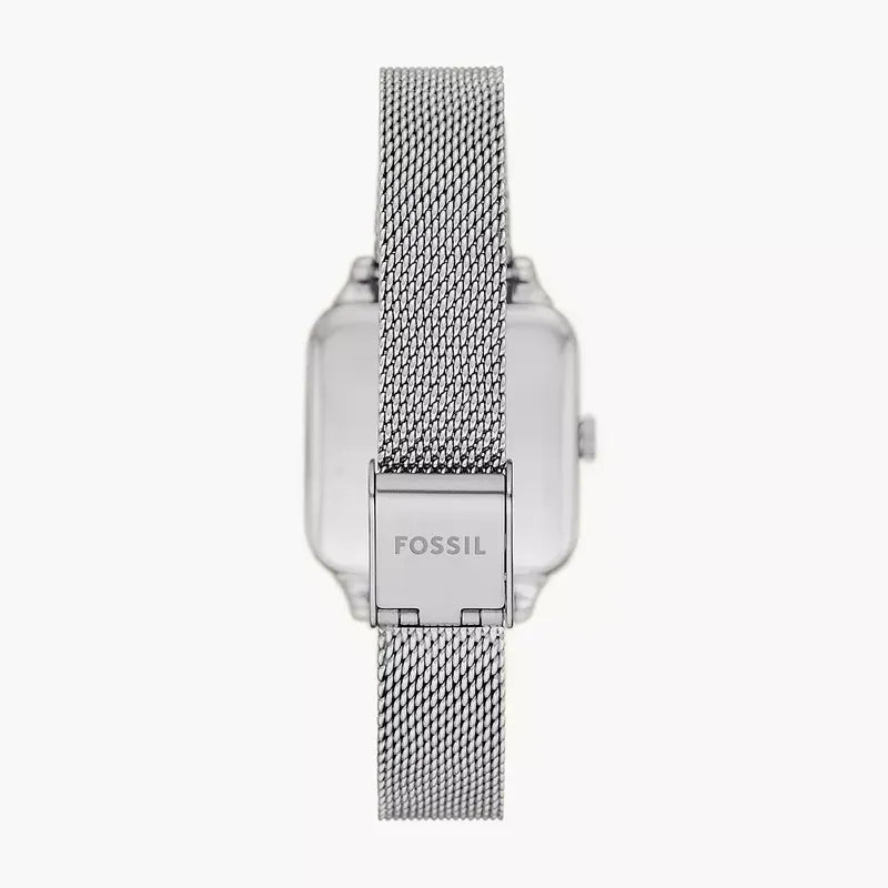 Fossil Colleen Three-Hand Stainless Steel Mesh Watch 28mm