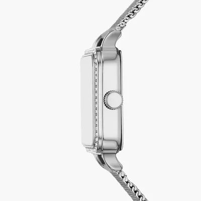 Fossil Colleen Three-Hand Stainless Steel Mesh Watch 28mm
