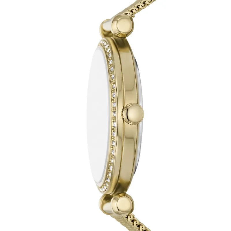 Fossil Tillie Three-Hand Gold-Tone Stainless Steel Watch
