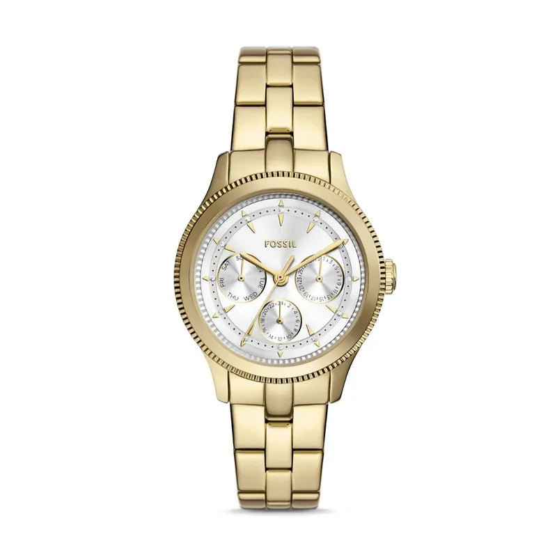 Fossil Brynn Multifunction Gold-Tone Stainless Steel Watch