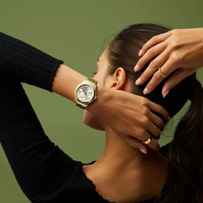 Fossil Brynn Multifunction Gold-Tone Stainless Steel Watch