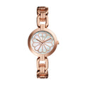 Fossil Kerrigan Three-Hand Rose Gold Stainless Steel Watch