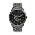 Fossil Flynn Three-Hand Gunmetal Stainless Steel