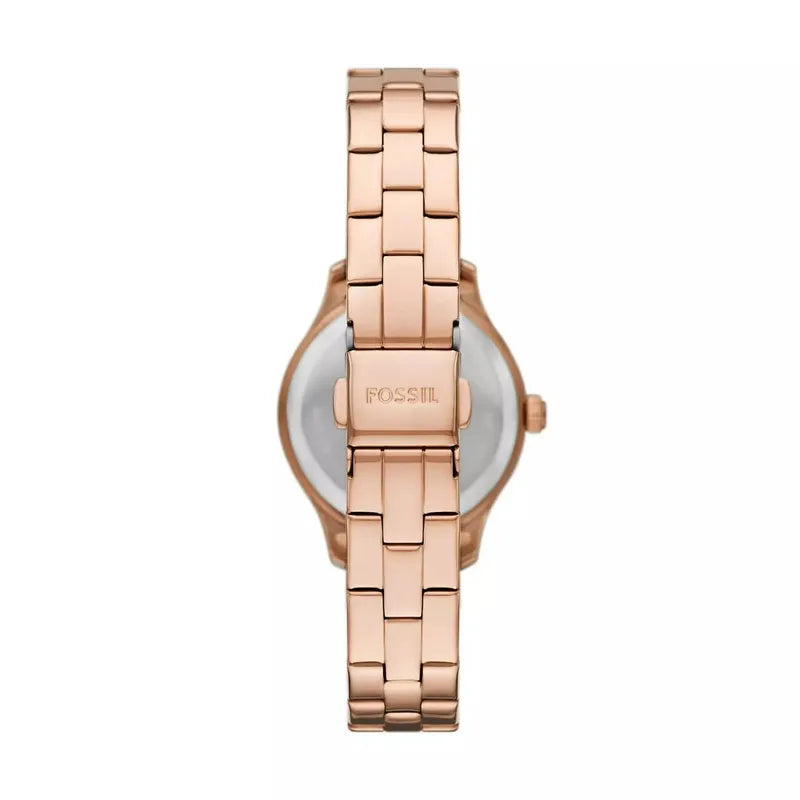 Fossil Brynn Rose Gold Stainless Steel Watch 30mm