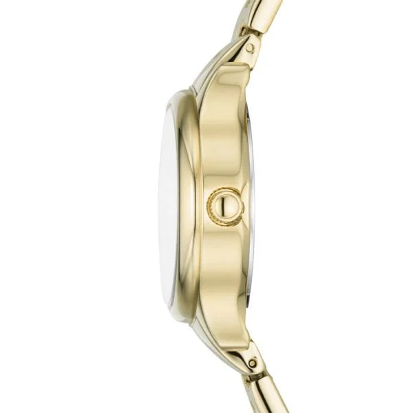 Fossil Modern Sophisticate Three-Hand Gold-Tone Stainless Steel Watch