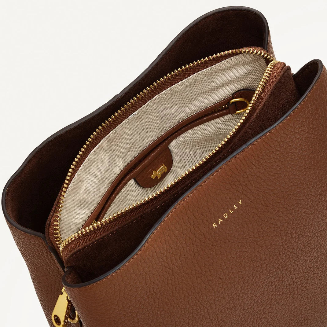 Saddle Brown Designer Cross Body Bag | Dukes Place Collection AW24
