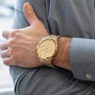 Fossil Flynn Chronograph Gold-Tone Stainless Steel Watch