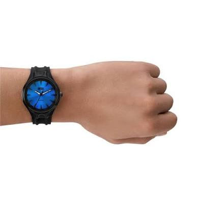 Diesel Streamline Three-Hand Black Silicone Men's Watch
