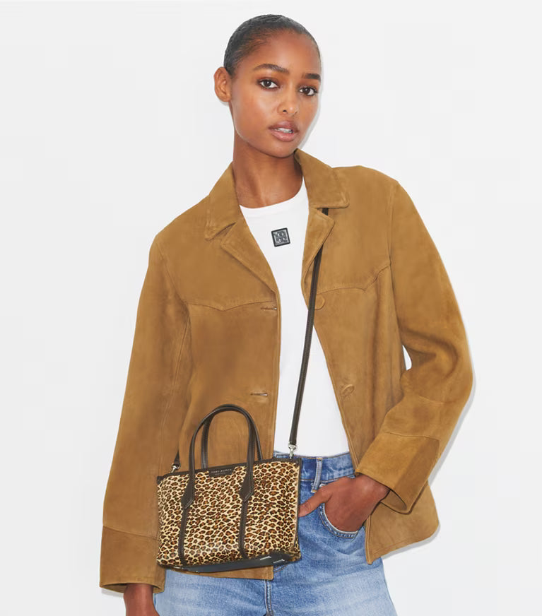 Tory Burch PERRY LEOPARD MINI TOTE