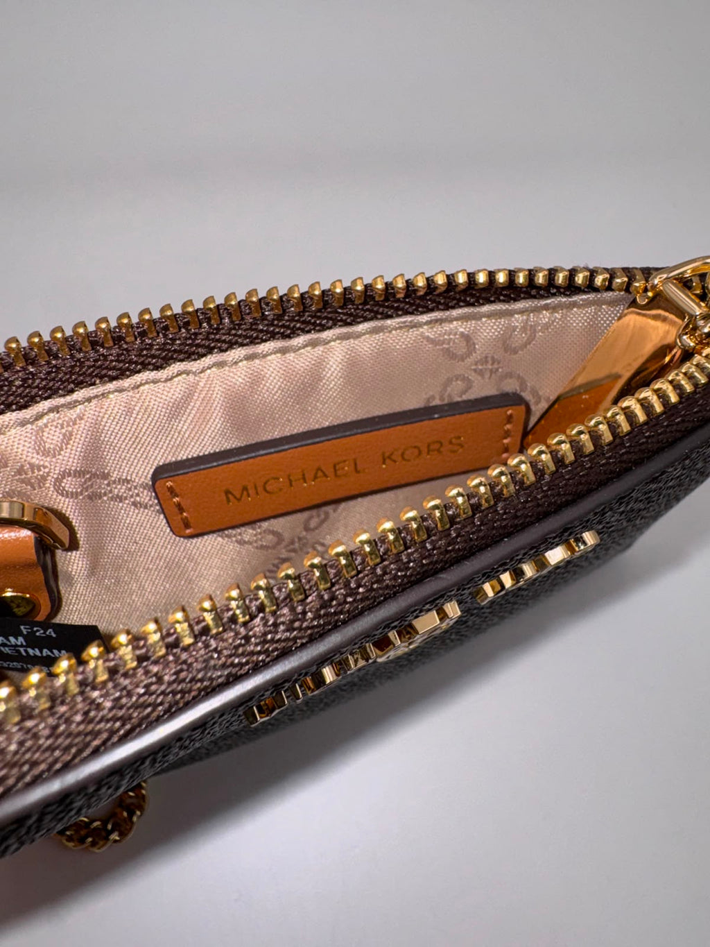 MK Jet Set Logo Small Coin Convertible Lanyard
