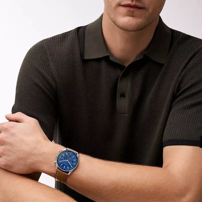 Fossil Sullivan Multifunction Brown LiteHide